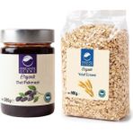 Organik Gurme Organik Yulaf Ezmesi 500GR - Dut Pekmesi 380GR - 1,3 kg
