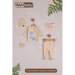 Organik Hastane Çıkışı 5Li Polar Bear Mavi
