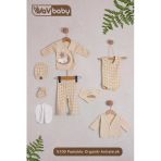 Organik Hastane Çıkışı 8Li Sleepy Bear Ekru
