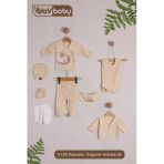 Organik Hastane Çıkışı 8Li Sleepy Bear Pembe