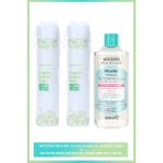 Organik Makyaj Pamuğu * 2 + Watsons 400 ml Micellar Makyaj Temizleme Suyu