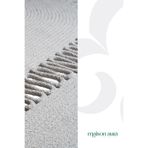 ORGANİK PAMUK JÜT KİLİM (OVAL) Gri 150 x 80