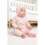 Organik Pamuklu Kaşkorse Modal Pembe Bebek Takımı - 9 - 12 Ay