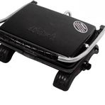 Organik Pik Demir Döküm Kaplamasız & Anti Kanserojen Ev Tipi Tost Makinası DKMX SİYAH 1800W + Fırça