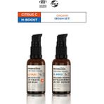Organik Sertifikalı Hyalüronik Asit - Vitamin C Serum Seti - Vegan Gece Gündüz Serumu