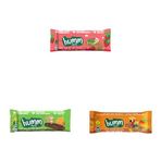 Organik Vegan Çilekli Kayısılı ve Mangolu Yulaf Bar Atıştırmalık Paketi - 3 adet (3 çeşit)