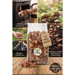 Organik Yolda 1 kg Doğal Fındık Kabuğu – Mangal ve Soba Tutuşturucu, Organik Kompost ve Bahçe Malçlama Için Yerli Fındık Kabuğu