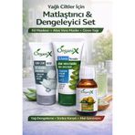 Organix Yağlı Ciltler İçin Matlaştırıcı & Dengeleyici Cilt Bakım Seti | Kil ve Aloe Vera Maske + Ozon Yağı