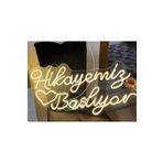 organizasyon outlet Hikayemiz Başlıyor Nişan Organizasyon Neon Işık