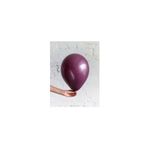 Organizasyon Pazarı 12 inç Bordo renk 25 li Pastel Dekorasyon Balonu