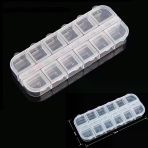 Organizer Malzeme Kutusu 12 Bölmeli Şeffaf Pbb040-13 (#18) Setbox 13X5x1,5Mm