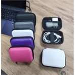 Organizer Mini Çanta, Şarj Aleti, Mini Kulaklık, Kablo, Bellek, Sd Kart Taşıma Çantası Beyaz