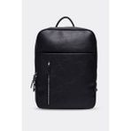 Organizer Premium Deri Sırt Laptop Çantası Unisex Crazy Siyah