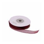 Organze Kurdele 10 MM 22 Metre Bordo