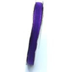 Organze Tül Kurdele 6 mm - Mor