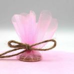 Organze Tül Para Kesesi 50 Adet - Pembe