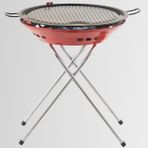 Orgaz Gr-810/3 Çapraz Ayaklı Tüplü Dumansız Mangal Saç Grill