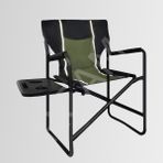 Orgaz Outdoor OUT-2250 Lüx Kamp Sandalyesi Katlanabilir Yan Masalı - Sehpalı Orcamp - Çelik - Renkli