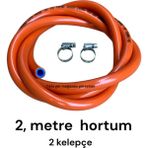 Orgaz Tüp Hortumu 2 Metre 2 Kelepçe Aygaz Milangaz Ipragaz Her Markaya Uygun Tse Lpg Tüp Gaz Hortumu