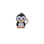 Örgü Desenli Penguen Anahtarlık (Plastik)
