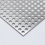 Örgü Levhalar, 304 Paslanmaz Çelik Delikli Sac, Genişletilmiş Metal Örgü, 0,8 mm Kalınlığında Dekoratif Örgü, Balkon, Korkuluk ve Çit Koruma Ağı (20 x 100 cm, 10 mm Açılış)