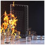 Örgü Levhalar, Balkon Güvenlik Ağı ve Hayvan Bariyeri - Şeffaf 10 mm PC Hasır Ekran, Su Geçirmez Delikli Plastik Levhalar, Dekoratif Çit Panelleri (42x100cm) - Sızdırmaz Koruma