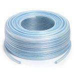 Örgülü Şeffaf Bahçe Hortumu (50 Metre) Dayanıklı 3 Katlı Sağlam Çeşme Su Sulama Yıkama 12.5 Mm 1/2"