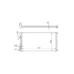 Ori Mrn264034 Radyator Mechanical Mt 730X415x34 Master Iı-1.9Dci/2.5Dci 98 Opel Movano 98 63824A -