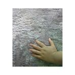 ORİAHOME YUMUŞAK TÜYLÜ KAYMAZ YIKANABİLİR GRİ PELUŞ HALI YOLLUK MUTFAK HALISI ÇOCUK ODASI HALISI PASPAS TYC8NJQMXN169344310132307