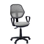 Orianna Design Fileli Terletmez Kumaş Ofis Koltuğu Çalışma Koltuğu Personel Koltuğu Sandalyesi - Beyaz