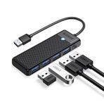 Orico 4 Portlu USB 3.0 Yüksek Hızlı 5 Gbps Siyah Çoklayıcı Hub