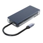 Orico 6 Portlu USB 3.0 100W RJ45 1000 Mbps Gri HDMI Çoklayıcı Hub