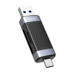 Orico CD2D-AC2-BK-EP USB Type-C SD TF Micro SD Kart Okuyucu