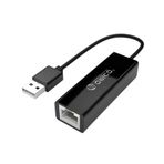 Orico RJ45 to USB 2.0 100Mbps Siyah Dönüştürücü Adaptör