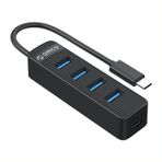 ORICO Siyah Type-C to USB 3.0 4 Portlu USB Çoklayıcı Hub