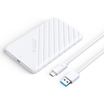 Orico Type-C 6Gbps USB 3.1 Gen1 2.5 inç SATA SSD Beyaz Hard Disk Kutusu