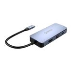 Orico Type-C to 3xUSB 3.0 4K HDMI Gigabit Ethernet PD Çoklayıcı Dönüştürücü Hub