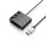 Orico USB 2.0 To SATA 2.0 HDD SSD Siyah Dönüştürücü Adaptör