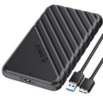 ORICO USB3.0 2.5 inç Hdd 6TB Ssd Harici Slim Harddisk Kutusu, , Siyah