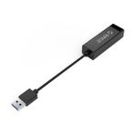 Orico UTJ-U3 USB3.0 Gigabit Ethernet Ağ Adaptörü, RJ45, Siyah