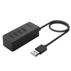 Orico W5P-U2 USB 2.0 1 mt Siyah 4 Portlu USB Çoklayıcı Hub