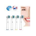 Orident Şarjlı Diş Fırçası Oral-b Uyumlu 4 Adet Yedek Başlık
