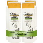 Oriense Dry & Damaged 360 ml Şampuan 4'lü Set - Kuru ve Yıpranmış Saçlar Için Pro-Vitamin B5 ve Fitokeratin, Nihai Bakım, - DRY&DAMAGED