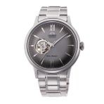 Orient Bambino Ra-Ag0029n30b Kurmalı Otomatik Çelik Gri Open Heart 41 Mm Erkek Kol Saati