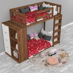 Orient Dolaplı Ranza Mdf - Beyaz - 100 x 100 cm