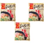 Orient Foods Japon Usülü Udon Noodle 200 gr 3'lü Set Tam Buğday Lezzeti ile 3'lü Set - 600 gr