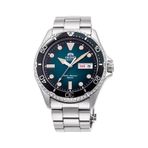Orient Kamasu Ra-aa0811e39b Otomatik Çelik Gri Yeşil Kadran 42 Mm Erkek Kol Saati Gri