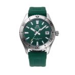 Orient Mako Ra-Ac0q11e30b Otomatik Silikon Yeşil Safir Cam 20 Atm 40 Mm Erkek Kol Saati