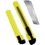 Orient Plastik Gövde Dar Maket Bıçağı + 10 Lu Yedek Uç