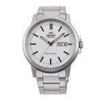 Orient Ra-Aa0c03s39b Otomatik Çelik Gri Beyaz Kadran Kristal Cam 42 Mm Erkek Kol Saati